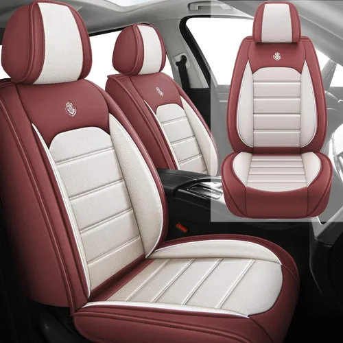 Vista 14 de Funda de asiento de cuero para Mazda CX-3 2016-2021, accesorios interiores, fundas de asiento, cojín protector de vehículo, compatible con bolsa
