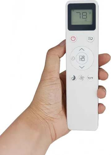 Vista 8 de Mando a distancia de repuesto para aire acondicionado portátil Black Decker BPT06WTB BPT10HWTB BPT05WTBA BPT10WTB BPT07WTB