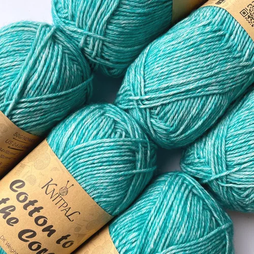 Vista 10 de Cotton to The Core - Hilo de algodón para ganchillo, paquete de 6 (852 yardas/10.58 oz), patrones gratuitos, apto para principiantes, hilo suave