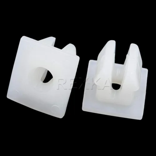 Vista 9 de Rexka 40 unids Soporte de parachoques delantero Splash Shield debajo de la cubierta Nylon Tuerca Ojal M5.5 Tornillo 90189-06193 para Toyota Lexus 40