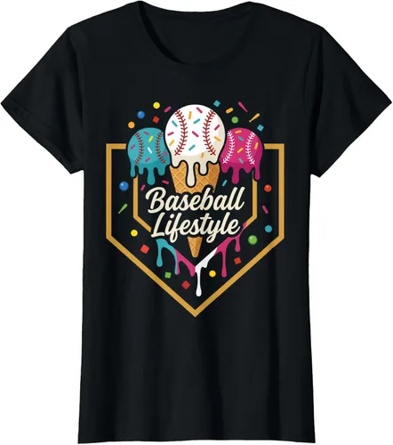 Vista 35 de Baseball Life Style Camiseta