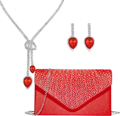 Vista 7 de LETODE Bolsos de mano para mujer, bolsos de noche y embragues para mujer, bolsos de sobre, bolsos de fiesta, baile de graduación, bolso de boda
