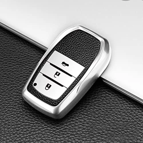 Vista 5 de TPU Car Key Case Holder Cover, for Toyota Fortuner Land Cruiser Hilux Camry Coralla Crown RAV4 Highland Riez Prado Innova
