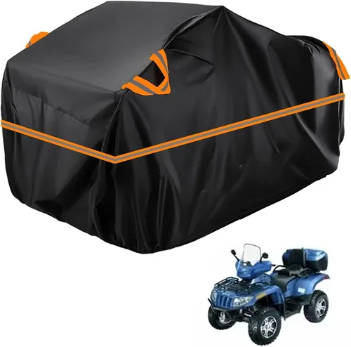 Vista 170 de Cubierta para ATV impermeable compatible con Arctic Cat H1 EFI TRV Cruiser 4x4 2011, cubierta de 210D para vehículos de 4 ruedas, cubierta para quad