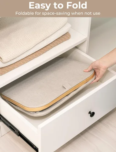 Vista 6 de StorageWorks Cesta grande para ropa sucia de 100 litros con tapa, cesta alta para ropa con asas de bambú y 2 bolsas interiores extraíbles, cestas