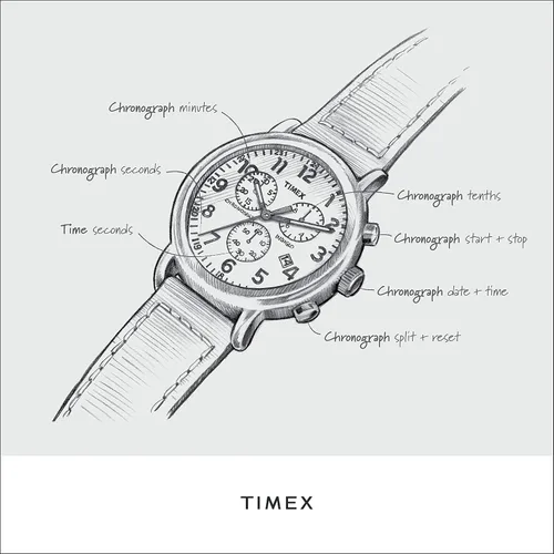 Vista 2 de Timex Expedition Field - Reloj cronógrafo para hombre