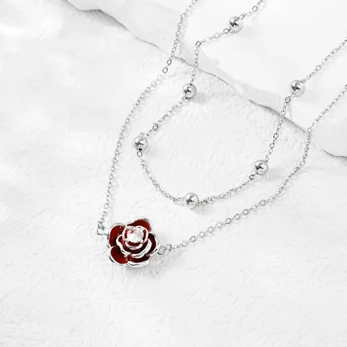 Vista 25 de CHIC & ARTSY Tobilleras delicadas de plata de ley S925 para verano, pulsera de tobillo ajustable multicapa para playa, joyería de pie para mujer