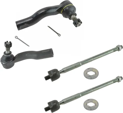 Vista 181 de TRQ Juego de varillas de acoplamiento delanteras interiores y exteriores, 4 piezas, compatible con Kia Soul 2014-2019 15-19 Soul EV