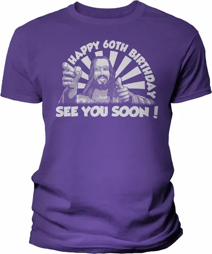 Vista 13 de Happy 60th Birthday See You Soon Funny Gag Gift 60th Birthday Shirt for Men marino