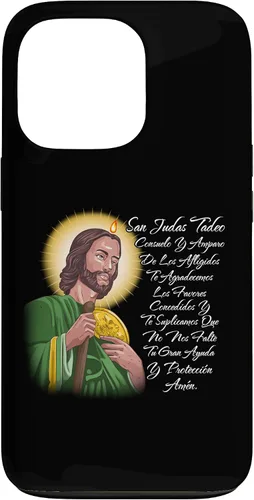 Vista 9 de Funda para iPhone 15 San Judas Tadeo Consuelo Y Amparo de Los Afligidos