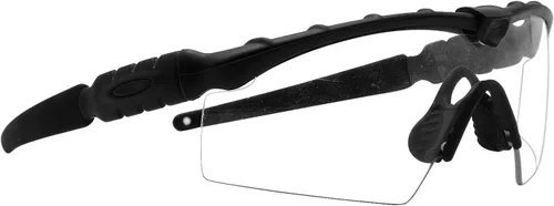 Vista 2 de SmartVLT 2 pares de kits de goma de repuesto negros y clip para gafas de sol Oakley Si M Frame 2.0, Negro + Negro