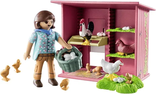 Vista 6 de Playmobil Casa de gallina