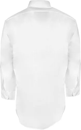 Vista 4 de Neil Allyn Esmoquin Camisa 100 Algodón Cuello Ala con Puños Franceses