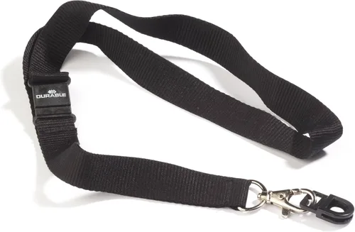 Vista 8 de Durable Pinza Tension Fit ID - Negro - Paquete de 50 clips