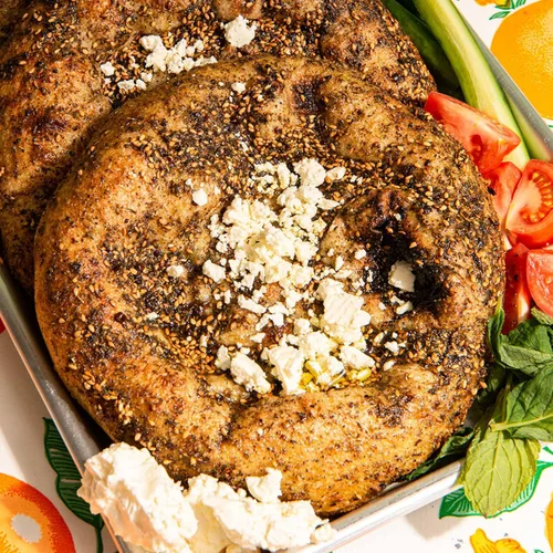 Vista 4 de Za'atar by Z&Z Mezcla de especias Za'atar con especias Zaatar, zumaque y semillas de sésamo tostadas Condimento Za'atar para panes, ensaladas