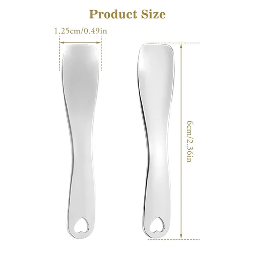 Vista 8 de Sibba 3 piezas de espátula facial, rodillo de ojos, rodillo de ojeras, herramienta para el cuidado de la piel, loción de crema facial, aplicador