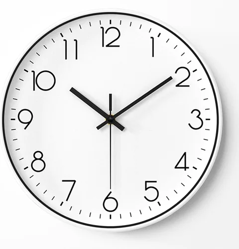 Vista 11 de Modern Wall Clock for Living Room Decor, 14 Inch Large Wall Clock Silent Battery Operated, Classic Round Analog Clock for Bedroom, Kitchen, Office