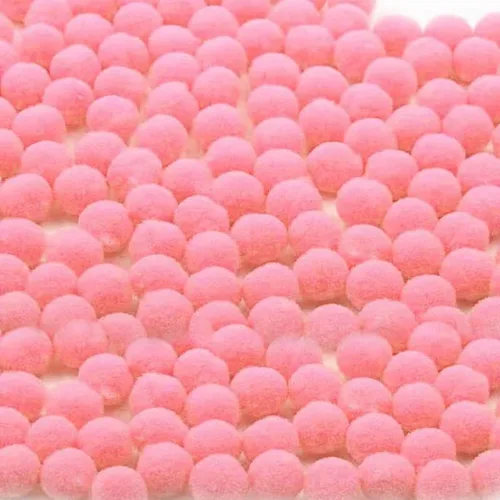 Vista 35 de 1000 pompones para manualidades de 1 pulgada, bolas de pompón mullidas de Navidad, pequeñas bolas de pompones para manualidades, proyectos