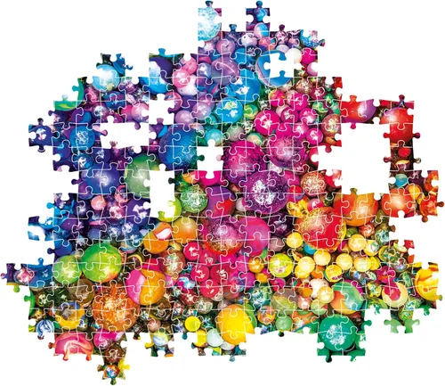 Vista 5 de Clementoni - 39780 - Colorboom Puzzle Marbles - 1000 Piezas - Rompecabezas para adultos, Entretenimiento para Adultos - Hecho en Italia