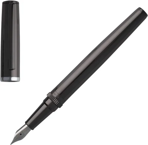 Vista 2 de HUGO BOSS Set Gear Dark Chrome (bolígrafo y pluma estilográfica)