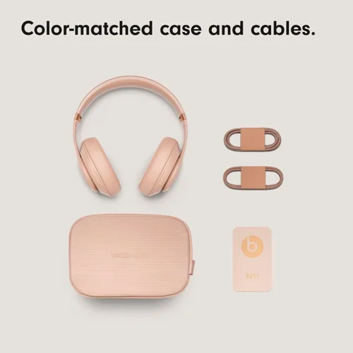Vista 6 de Beats Studio Pro x Kim Kardashian - Audífonos inalámbricos Bluetooth con cancelación de ruido - Luna (renovado)