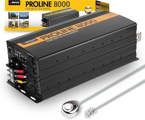 Vista 13 de Wagan 3716 500W Línea delgada Inversor de CA a CC 500W TrueRated Inversor de potencia con capacidad de sobrecarga de 1000W