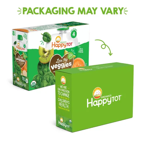 Vista 6 de Happy Tot Organic Etapa 4 Baby Food Love