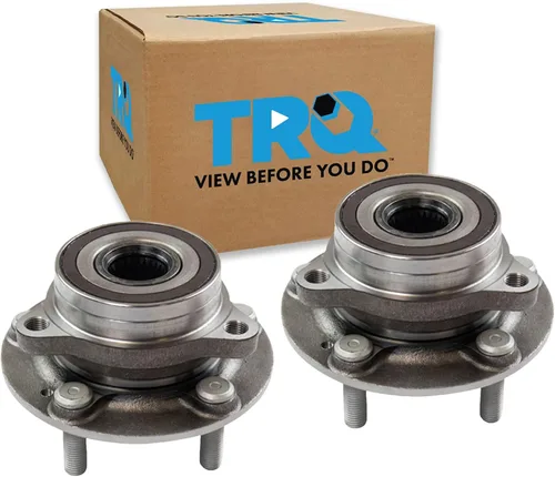 Vista 46 de Conjunto de rodamiento de rueda delantera de 2 piezas y buje TRQ Compatible con Pontiac Solstice 2006-2009 Saturn Sky 2007-2010