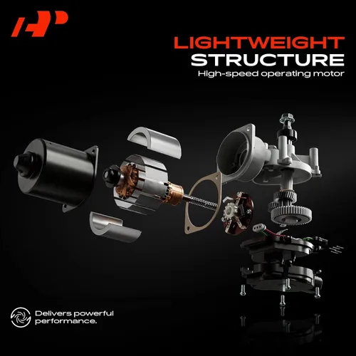 Vista 3 de A-Premium [5 pines] Motor del limpiaparabrisas delantero compatible con vehículos Toyota, Lexus y Subaru - Corolla, RAV4, NX200t, NX300, NX300h