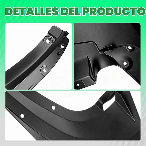 Vista 8 de YHTAUTO Guardabarros antisalpicaduras para Toyota 4Runner 2005-2009