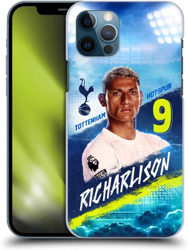Vista 8 de Head Case Designs Tottenham Hotspur F.C. Cristian Romero 2023/24 First Team - Carcasa rígida compatible con Apple iPhone 12 / iPhone 12 Pro