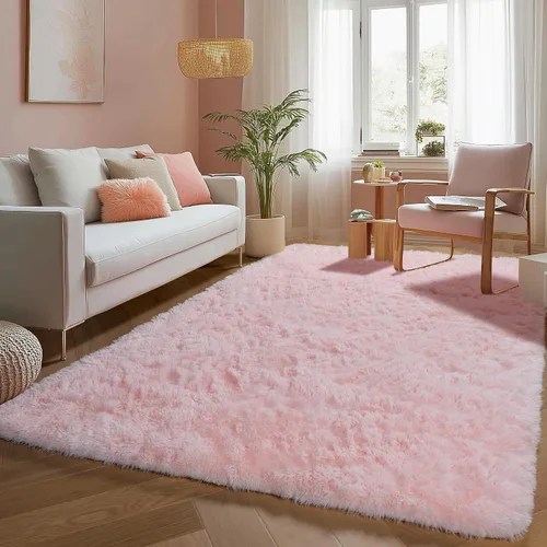Vista 74 de Alfombras grises pequeñas para dormitorio, 2 x 4 pies, alfombras de pasillo lavables de felpa para pasillo 2- Gris