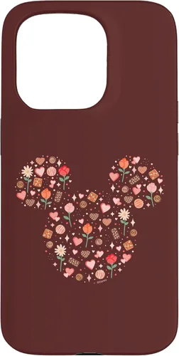 Vista 14 de iPhone 13 Pro Max Disney Mickey Mouse Icon Fill Chocolates Flowers Hearts Love Case