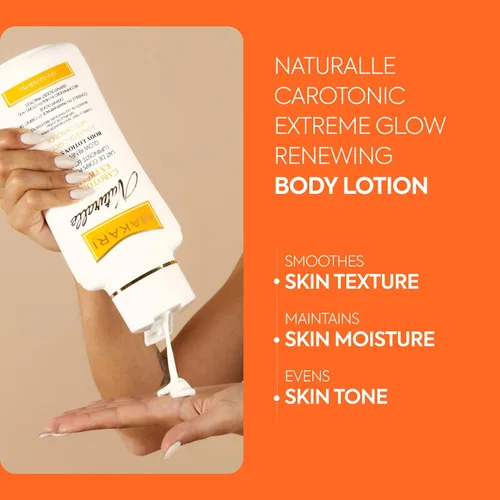 Vista 2 de MAKARI Carotonic Extreme Body Lotion (17.6 oz) Combate la producción excesiva de grasa Ayuda a desvanecer cicatrices y marcas corporales