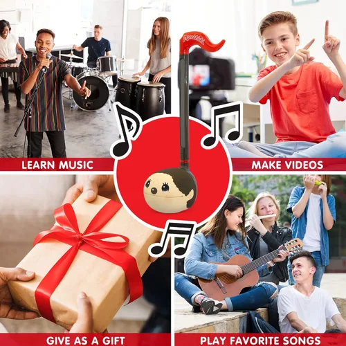 Vista 5 de Otamatone Instrumento musical electrónico japonés Sintetizador de música portátil de Japón por Maywa Denki Studio, regalo educativo divertido