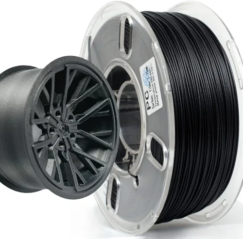 Vista 2 de Filamento de fibra de carbono PRILINE, filamento de fibra de carbono y policarbonato para impresora 3D de 1.75 mm, filamento de fibra de carbono