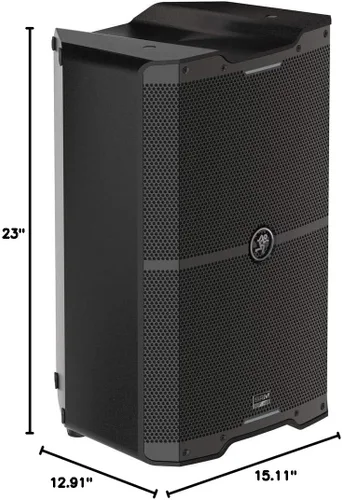 Vista 10 de Mackie SRM Serie V-Class, Altavoz de Alto Rendimiento de 10 Pulgadas 2000W, Amplificado - Negro (SRM210 V-Class)
