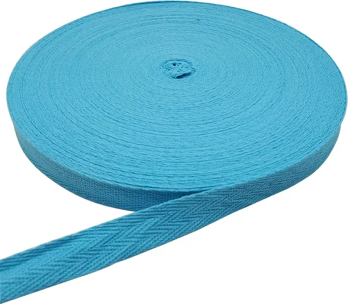 Vista 29 de Cinta de espiga de 50 yardas, cinta de algodón para coser (beige, 1 pulgada) Materiales respetuosos con el medio ambiente, suaves