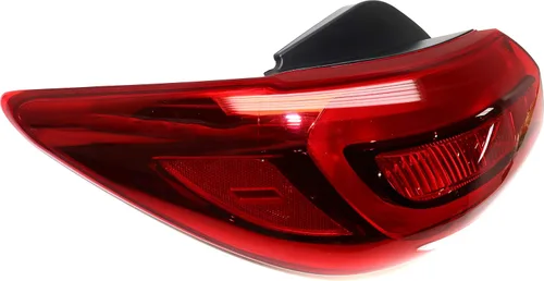 Vista 4 de Evan Fischer Conjunto de luz trasera compatible con modelos Kia Sportage Outer EX/LX 2014-202016 para el lado del conductor