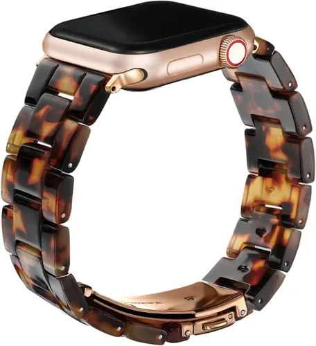 Vista 23 de Wongeto Correa de resina ligera, compatible con Apple Watch Band de 1.575 pulgadas, 1.496 pulgadas, 1.614 pulgadas, 1.654 pulgadas, 1.732 pulgadas