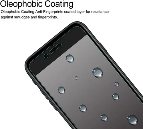 Vista 5 de Supershieldz, mica protectora de vidrio templado para iPhone 8 y iPhone 7, protege contra rayas, grasa de huellas digitales, libre de burbujas, 2