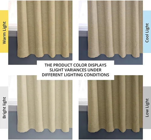 Vista 3 de HPD Half Price Drapes Bellino - Cortinas de oscurecimiento de habitación de 63 pulgadas de largo, para dormitorio y sala de estar (1 panel), 50