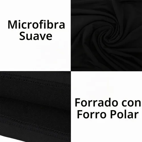 Vista 4 de ViCherub Ropa Interior Térmica para Mujeres con Forro Polar Long Johns Capa Base Térmica Conjunto de Parte Superior e Inferior Clima Frío Negro