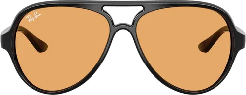 Vista 10 de Ray-Ban RB4125 Cats 5000 - Gafas de sol estilo aviador Negro/Gris degradado claro