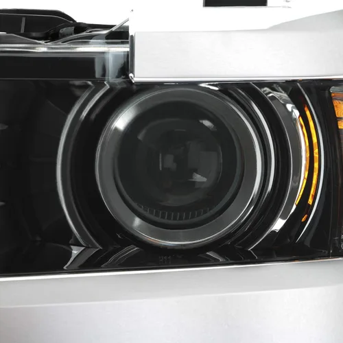 Vista 3 de AKKON - Compatible con Chevy Silverado 2500 3500 HD OE Chrome 2015-2019 Faros delanteros de repuesto izquierdo y derecho