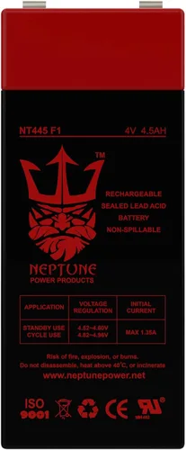 Vista 3 de Brand NT445 - Batería de repuesto para Mighty Max ML4.5-4 (paquete de 1)