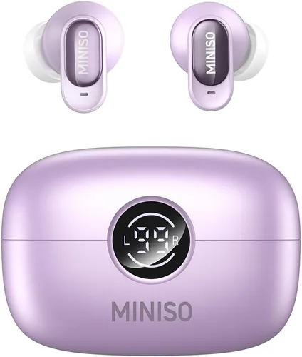 Vista 9 de MINISO MS105 Auriculares de Traducción AI en Tiempo Real, Auriculares Traductor Soportan 134 Idiomas con APP, Auriculares Traductor Bluetooth 6.0