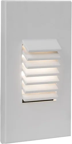 Vista 11 de Iluminación de paisaje WAC, LEDme 120V LED vertical con listones para interiores y exteriores, luz de pared y escalón de 3000 K LED incorporado