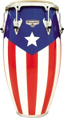 Vista 3 de Latin Percussion LP Classic Model Wood 12-1/2" Tumbadora - Matte Sunburst/Chrome