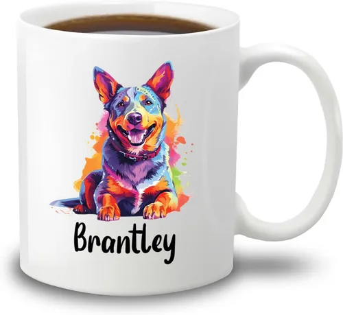 Vista 8 de Affenpinscher - Taza de café con nombre personalizado, regalo para perro, papá, perro, mamá, taza de cerámica blanca personalizada Affenpinscher
